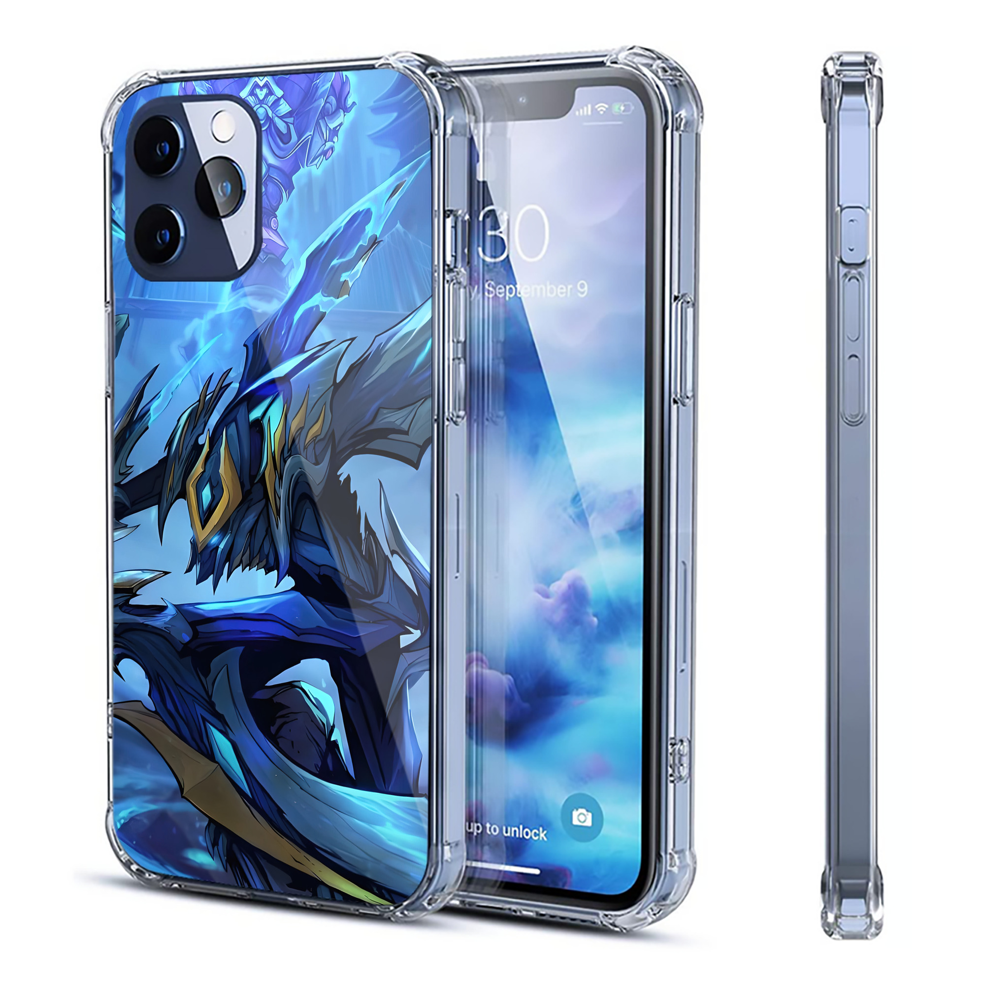 リーグ・オブ・レジェンド League of Legends LOL 【iPhone 12シリーズ対応】透明スマホケース（クリアソフトケース）